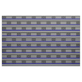 Thin Blue Line Flag Stoff (Fat Quarter (45,7 x 55,9 cm))