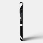 Thin Blue Line Flag united kingdom police cop symb Case-Mate iPhone Hülle (Rückseite / Links)