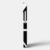 Thin Blue Line Flag united kingdom police cop symb Case-Mate iPhone Hülle (Rückseite / Links)