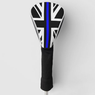 Thin Blue Line Flag Vereinigtes Königreich Polizei Golf Headcover
