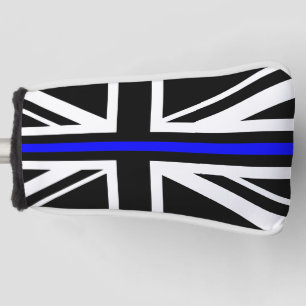 Thin Blue Line Flag Vereinigtes Königreich Polizei Golf Headcover