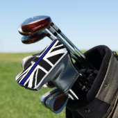 Thin Blue Line Flag Vereinigtes Königreich Polizei Golf Headcover (In Situ)