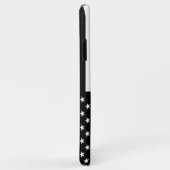 Thin Blue Line-Flagge Case-Mate iPhone Hülle (Hinten/Rechts)