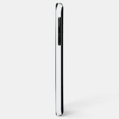 Thin Blue Line-Flagge Case-Mate iPhone Hülle (Hinten/Links)