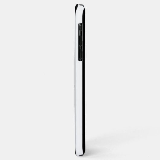 Thin Blue Line-Flagge Case-Mate iPhone Hülle (Hinten/Links)