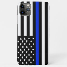 Thin Blue Line-Flagge Case-Mate iPhone Hülle