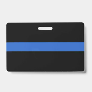 Thin Blue Line Flagge Polizeisolidaritätssymbol us Ausweis