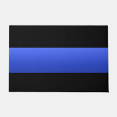 Thin Blue Line Fußmatte (Vorderseite)