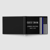 Thin Blue Line Gästebuch (Voll)