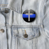 Thin Blue Line Gebet für Sicherheit Button (Beispiel)