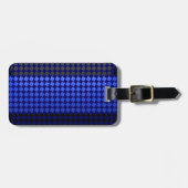 Thin Blue Line Gepäckanhänger (Vorderseite horizontal)