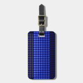 Thin Blue Line Gepäckanhänger (Vorderseite vertikal)