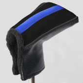 Thin Blue Line Golf Head Cover Headcover (3/4 Vorderseite)