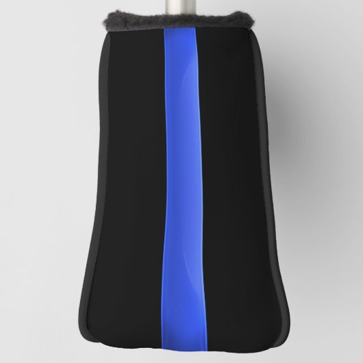 Thin Blue Line Golf Head Cover Headcover (Rotieren 90)