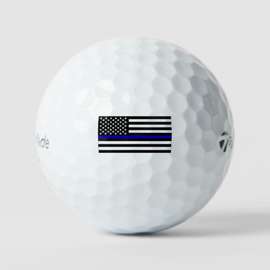 Thin Blue Line Golfball (Vorderseite)