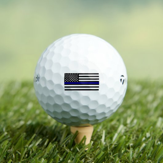 Thin Blue Line Golfball (Insitu T-Shirt)