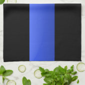 Thin Blue Line Handtuch (Gefaltet)