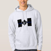 Thin Blue Line Hoodie (Vorderseite)
