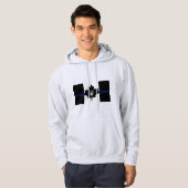 Thin Blue Line Hoodie (Vorne ganz)