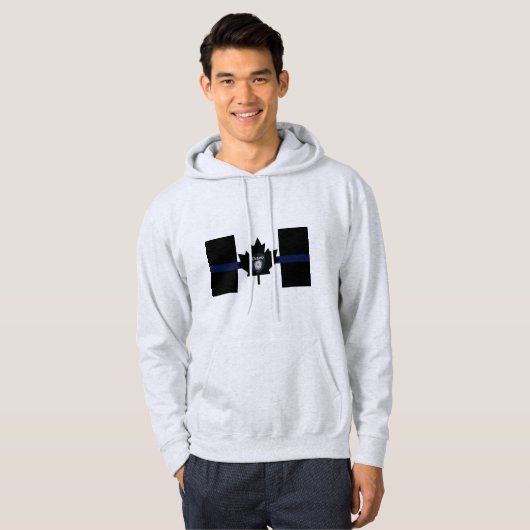 Thin Blue Line Hoodie (Vorne ganz)