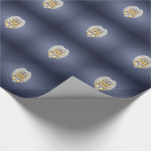 Thin Blue Line K9 Geschenkpapier (Ecke)