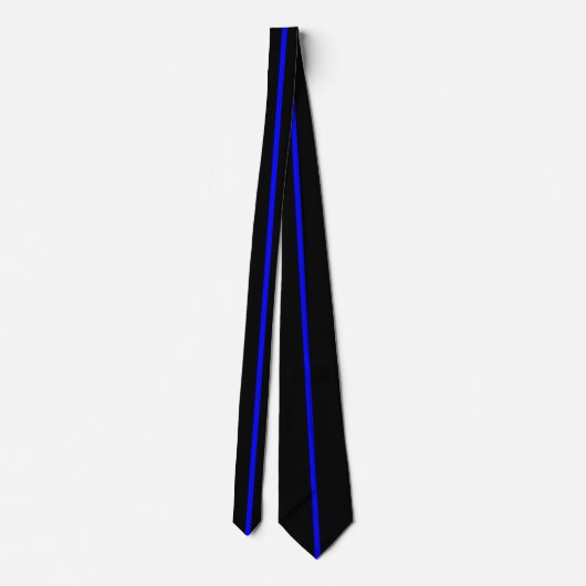 Thin Blue Line Krawatte (Rückseite)