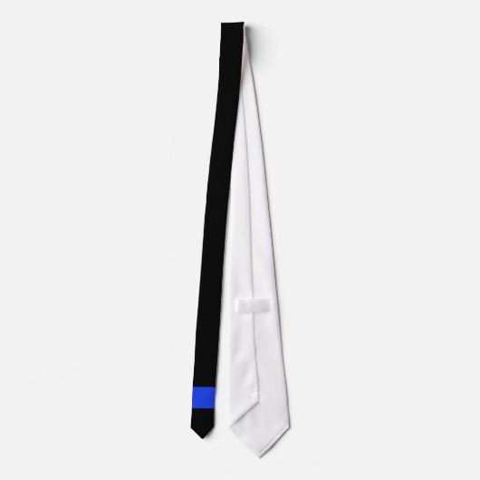 Thin Blue Line Krawatte (Rückseite)