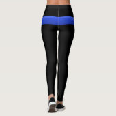 Thin Blue Line Leggings (Rückseite)