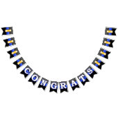 Thin Blue Line Leutnant Werbeaktion Wimpelkette (Alle)