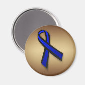 Thin Blue Line Magnet (Vorderseite/Rückseite)