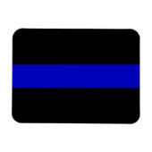 Thin Blue Line Magnet (Horizontal)