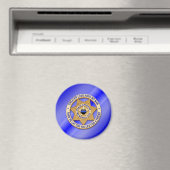 Thin Blue Line Magnet (In Situ (Geschirrspüler))