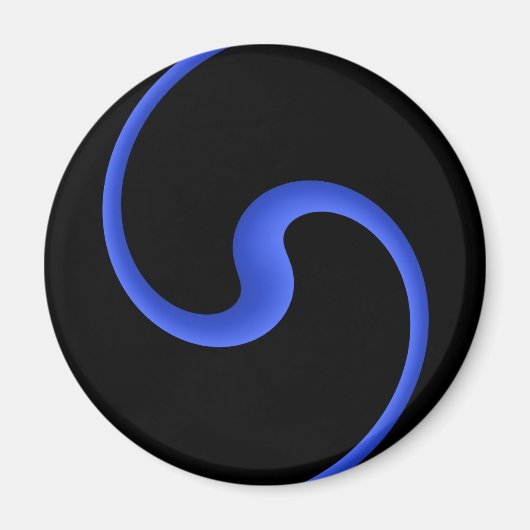 Thin Blue Line Magnet (Vorne)