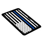 Thin Blue Line Magnet für Autos und LKW (Rechte Seite)