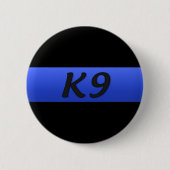 Thin Blue Line Medallion Button (Vorderseite)