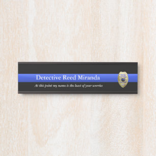 Thin Blue Line - Miranda Türschild