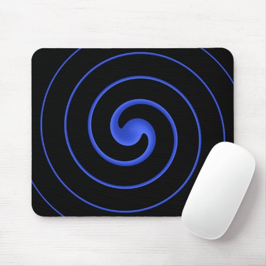 Thin Blue Line Mousepad (Mit Mouse)
