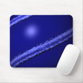 Thin Blue Line Mousepad (Mit Mouse)