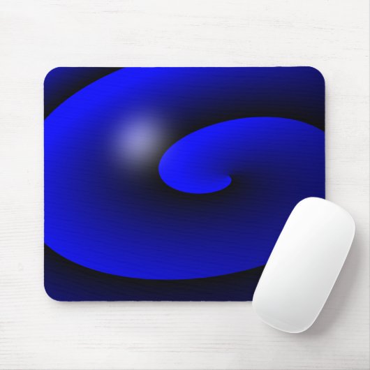 Thin Blue Line Mousepad (Mit Mouse)