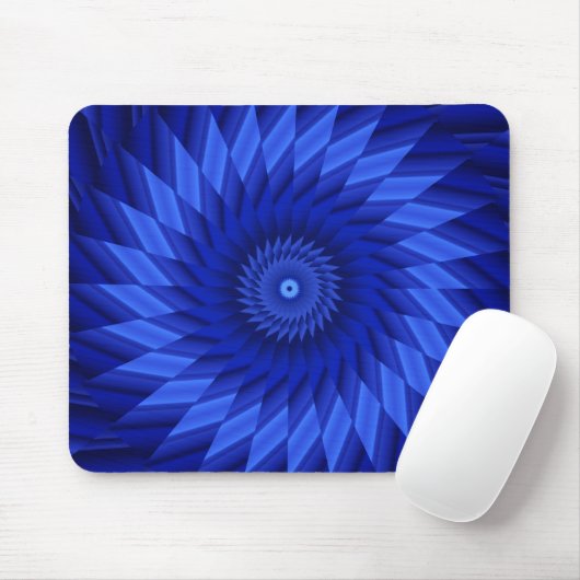 Thin Blue Line Mousepad (Mit Mouse)