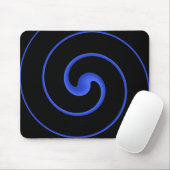 Thin Blue Line Mousepad (Mit Mouse)