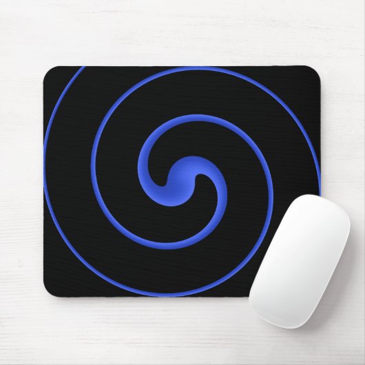 Thin Blue Line Mousepad (Mit Mouse)