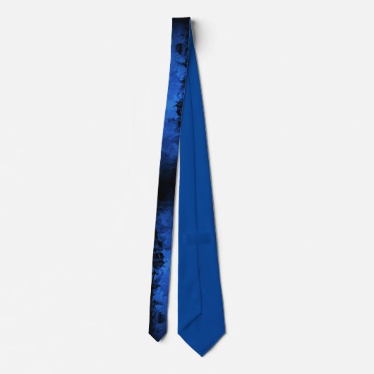 Thin Blue Line Neck Tie Krawatte (Rückseite)
