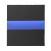 Thin Blue Line Notizblock (Vorderseite)