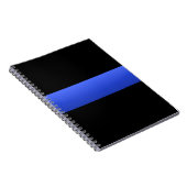 Thin Blue Line Notizblock (Rechte Seite)