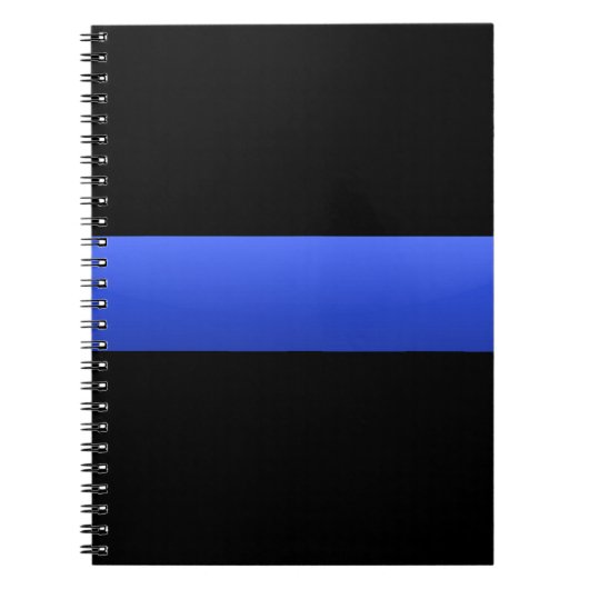 Thin Blue Line Notizblock (Vorderseite)