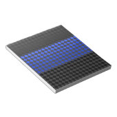 Thin Blue Line Notizblock (angewinkelt)