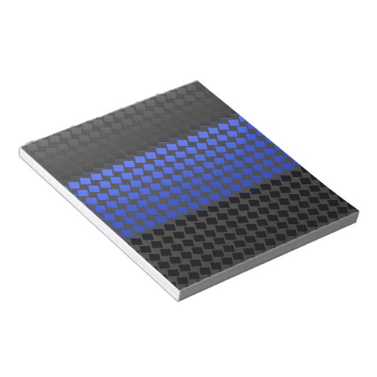 Thin Blue Line Notizblock (angewinkelt)