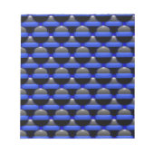 Thin Blue Line Notizblock (Vorderseite)