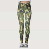 Thin Blue Line - Nuthin' Aber Camouflage Leggings (Vorderseite)